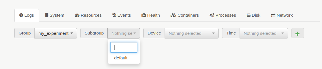 selecting diagnostics test on dashboard.duckietown.org